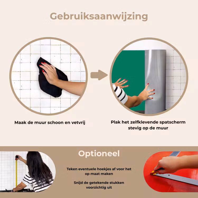 Spatscherm keuken - Groen - Bos - Kleuren — 6