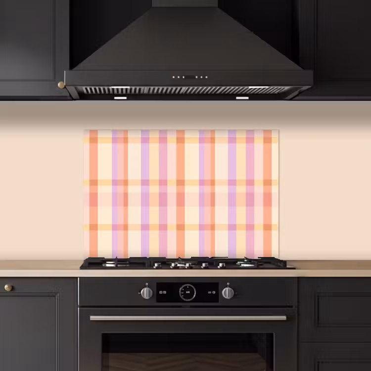 Spatscherm keuken - Pastel - uitpatroon - Geometrisch — 5