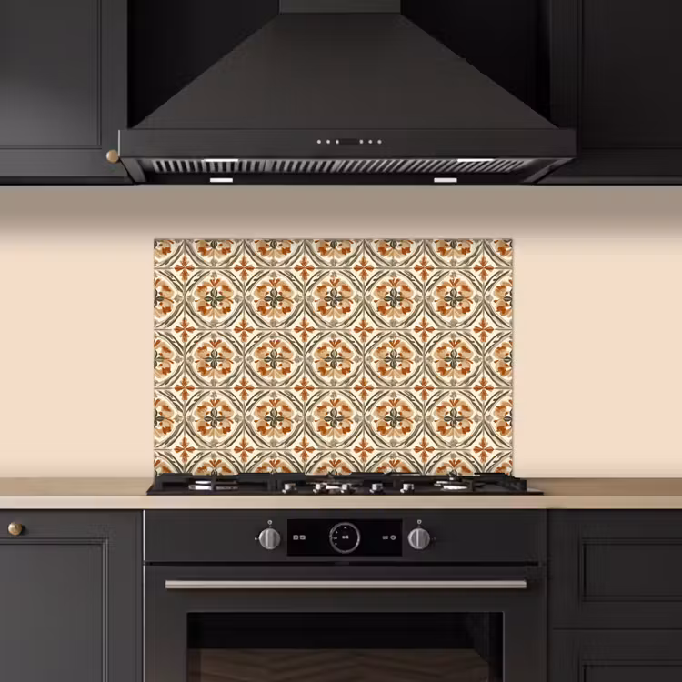 Spatscherm keuken - Elegant - Antiek - Kleurrijk — 5