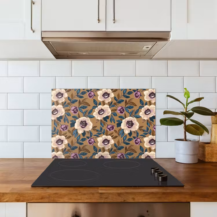 Spatscherm keuken - Floraal - Stilleven - Kleurrijk — 3