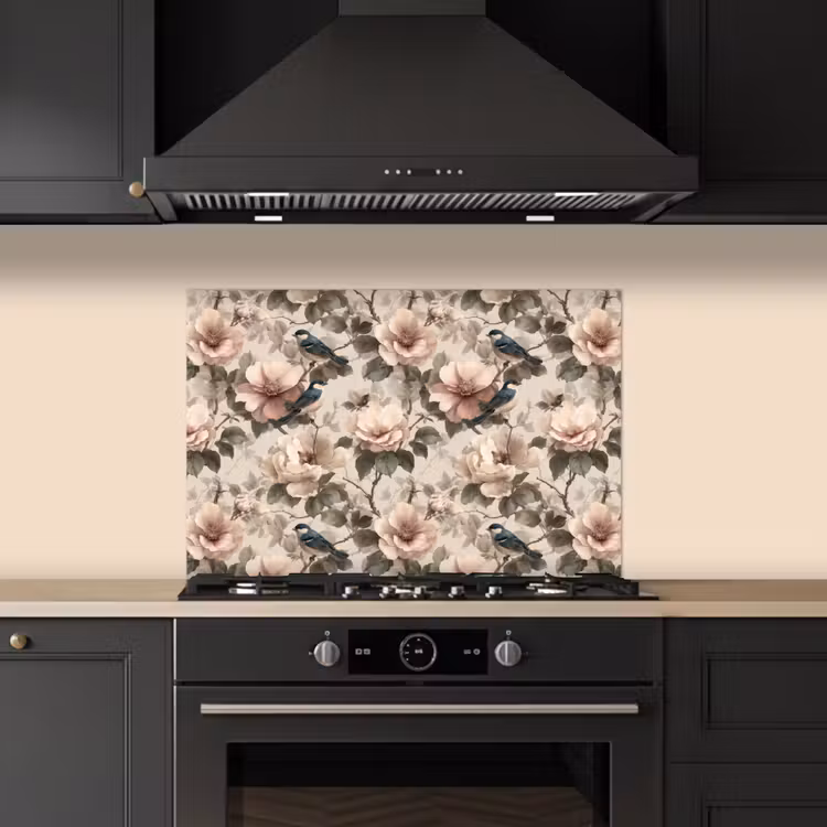 Spatscherm keuken - Klassiek - Vogels - Kleurrijk — 5
