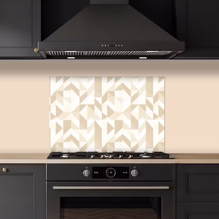 Spatscherm keuken - Modern - Abstract - Beige — 5