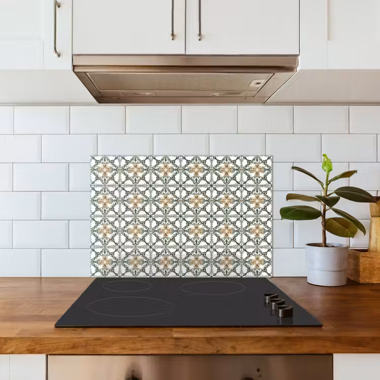 Spatscherm keuken - Floraal - Verweerd - Keurrijk — 3