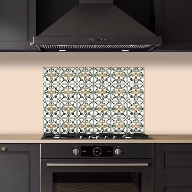 Spatscherm keuken - Floraal - Verweerd - Keurrijk — 5