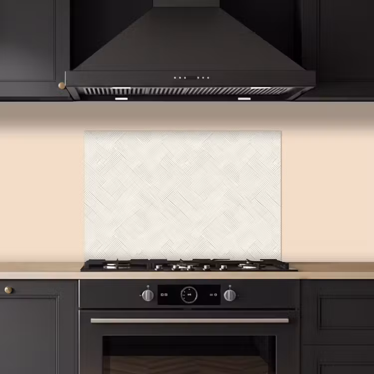 Spatscherm keuken - Textuur - Abstract - Beige — 5
