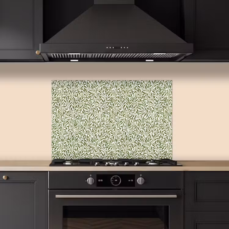 Spatscherm keuken - Botanisch - Takken - Groen — 5