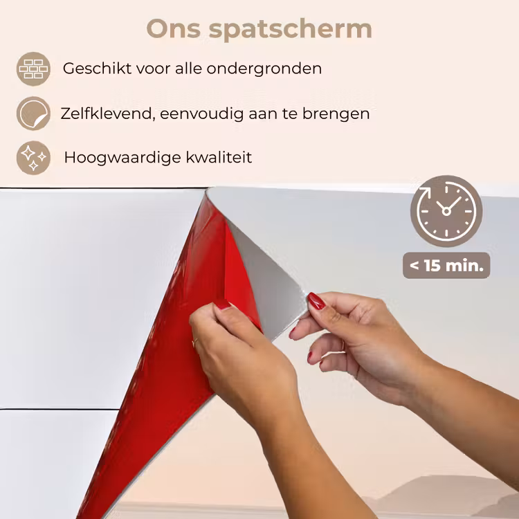 Spatscherm keuken - Landschap - Kust - Duinen — 4