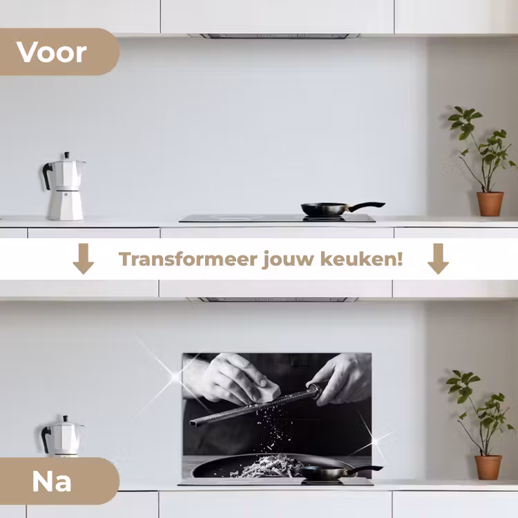 Spatscherm keuken - Kaas - Pasta - Rasp — 7