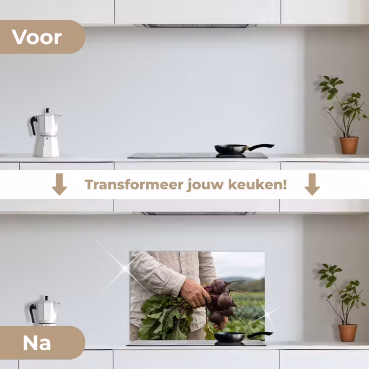 Spatscherm keuken - Bieten - Vers - Moestuin — 7