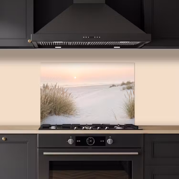 Spatscherm keuken - Horizon - Duinlandschap - Zand — 5