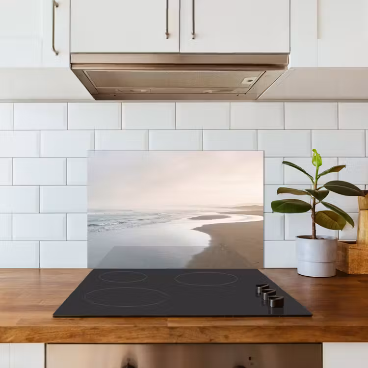Spatscherm keuken - Kustlijn - Strand - Oceaan — 3