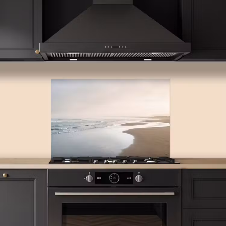 Spatscherm keuken - Kustlijn - Strand - Oceaan — 5