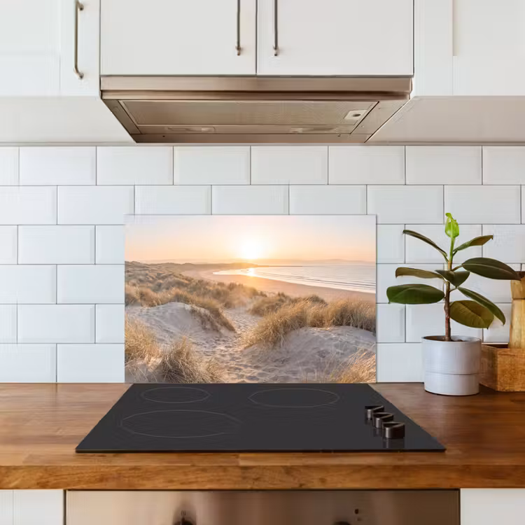 Spatscherm keuken - Duinen - Strand - Zee — 3
