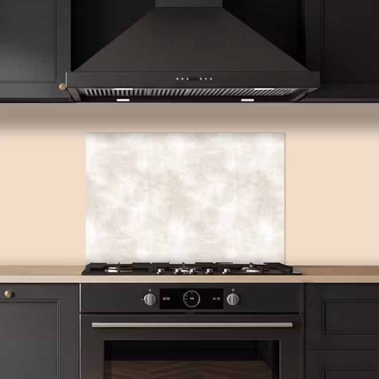 Spatscherm keuken - Subtiel - Structuur - Beige — 5