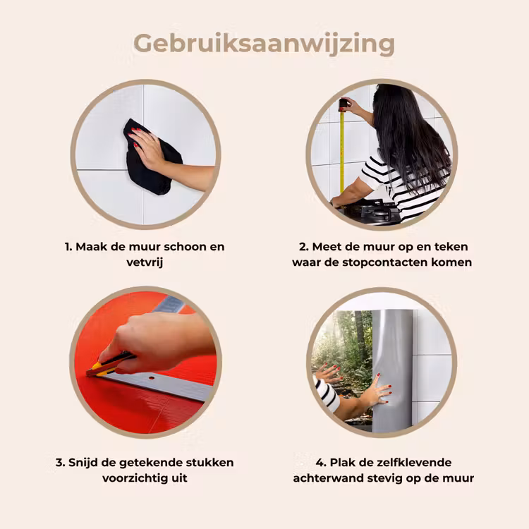 Keuken achterwand - Stenen - Trap - Bos - Natuur — 8