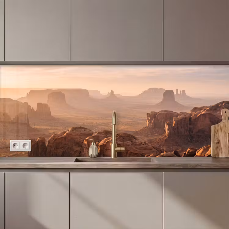 Keuken achterwand - Woestijn - Landschap - Natuur — 1