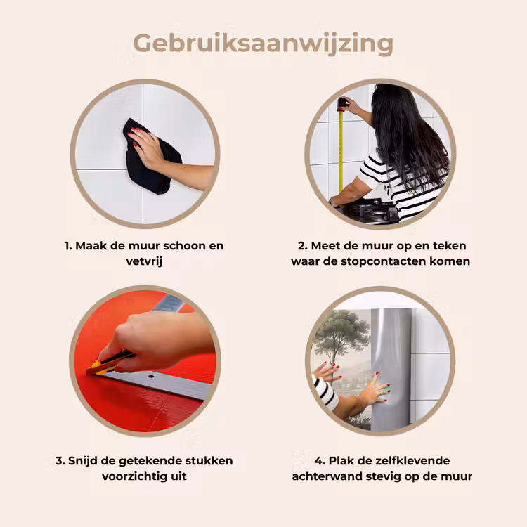 Keuken achterwand - Bomen - Meer - Bergen - Illustratie — 8