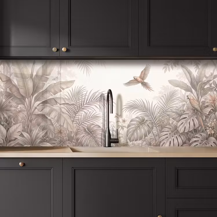 Keuken achterwand - Papagaai - Jungle - Tropisch — 6