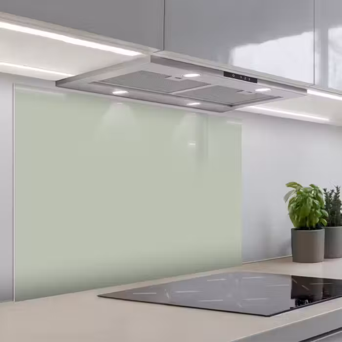 Spatscherm keuken - Mintgroen - Effen kleur