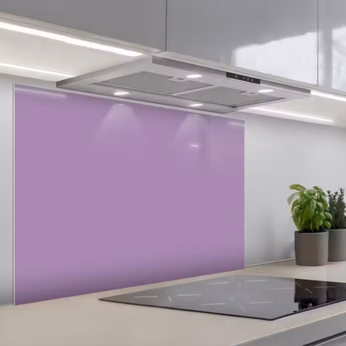 Spatscherm keuken - Interieur - Paars - Kleuren - Paarse - Kleur - Effen