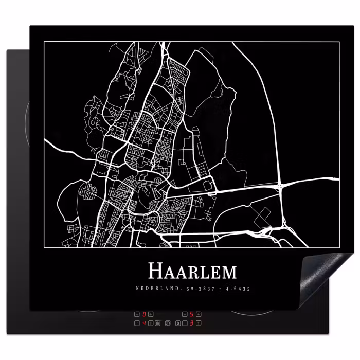 Inductie beschermer - Plattegrond - Haarlem - Stadskaart - Kaart