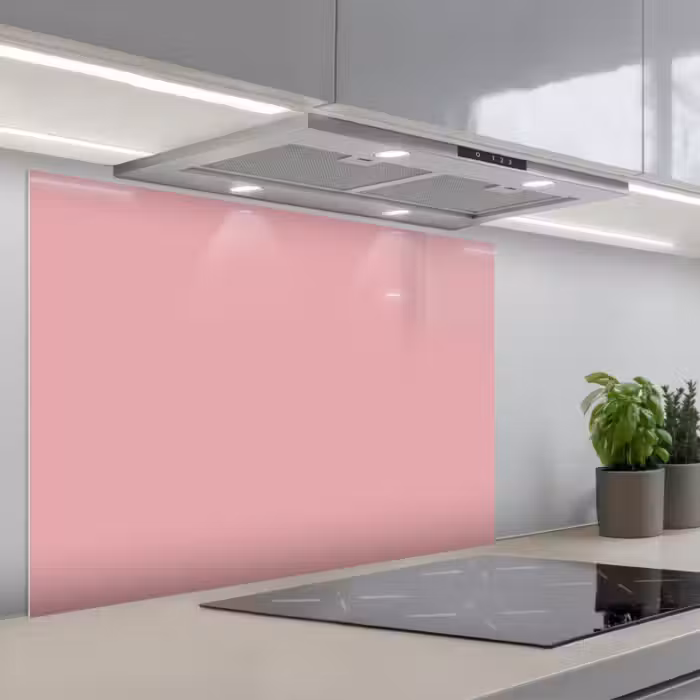Spatscherm keuken - Roze - Kleuren - Interieur - Effen - Kleur