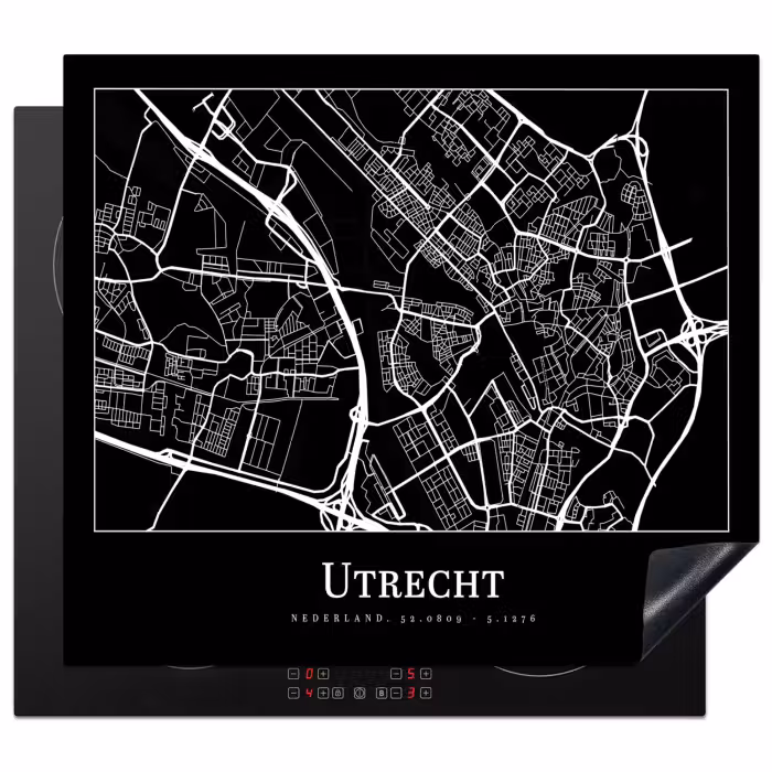 Inductie beschermer - Plattegrond - Stadskaart - Utrecht - Kaart