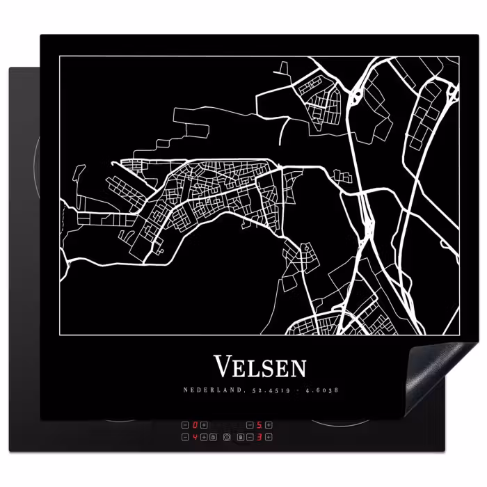 Inductie beschermer - Velsen - Stadskaart - Kaart - Plattegrond