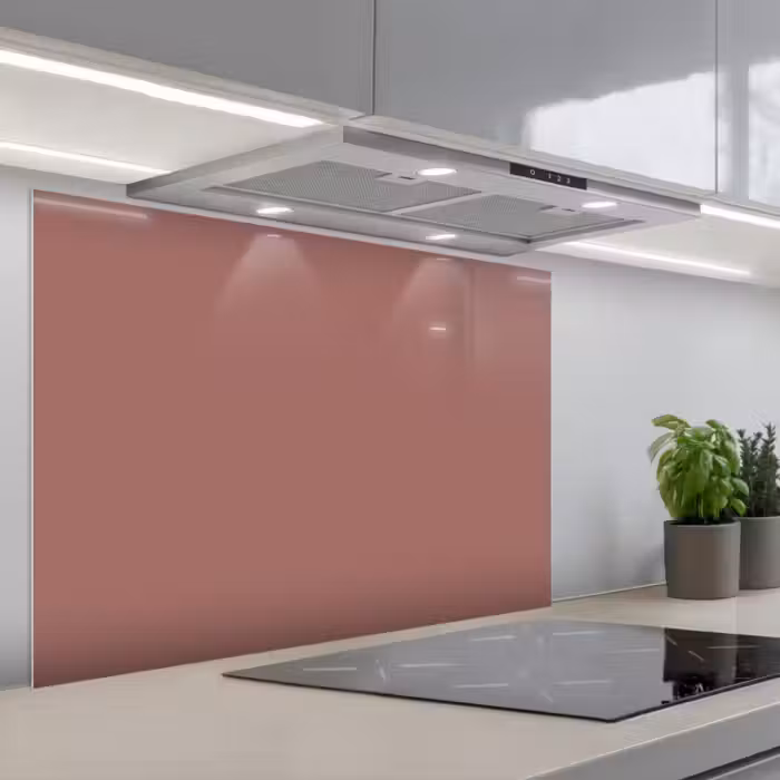 Spatscherm keuken - Fluistering van Fuchsia